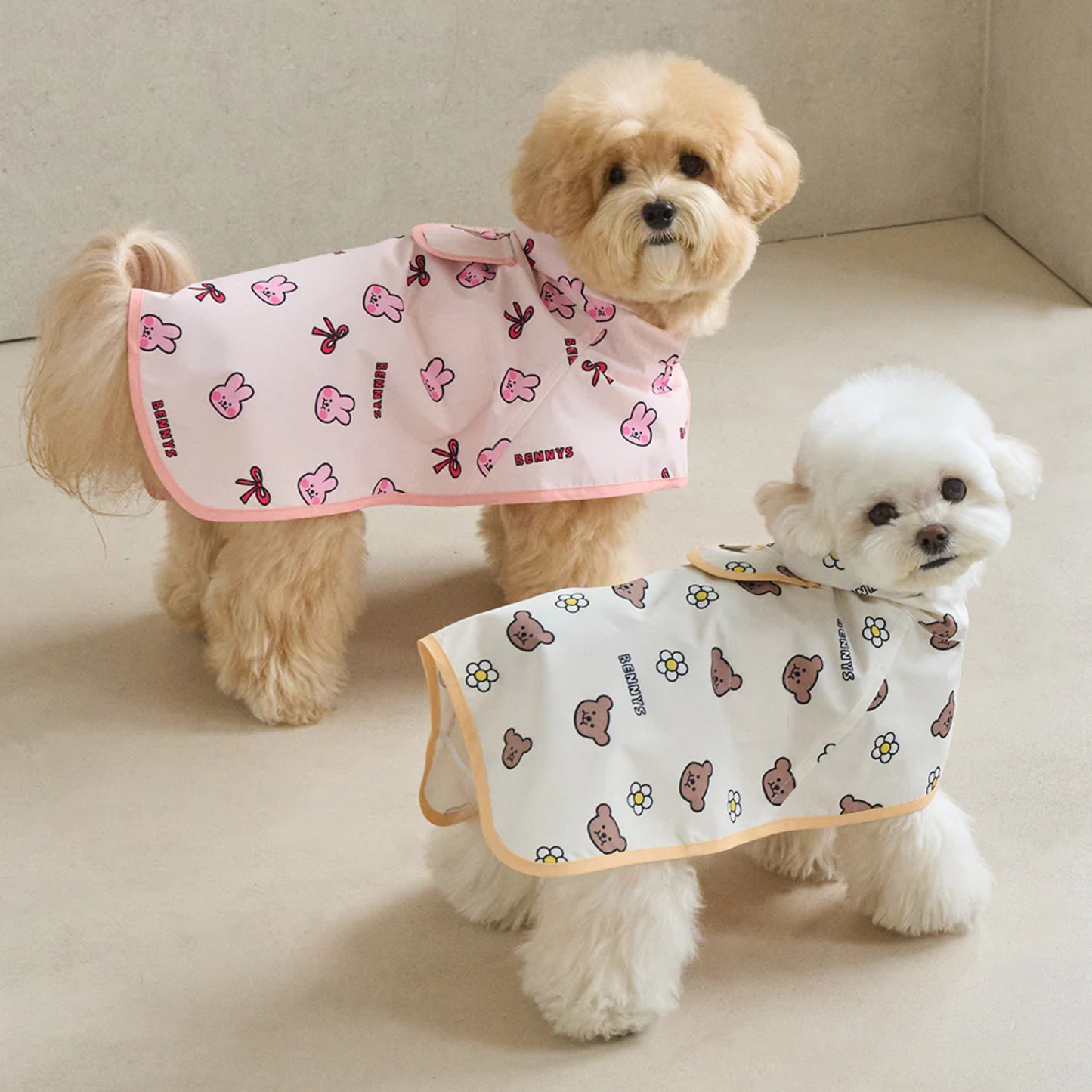 BENNYS｜ 犬用レインポンチョ レインコート